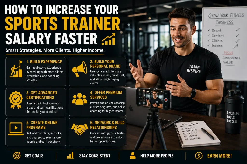 sports trainer salary