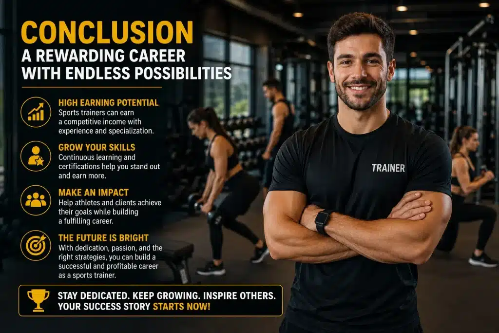 sports trainer salary