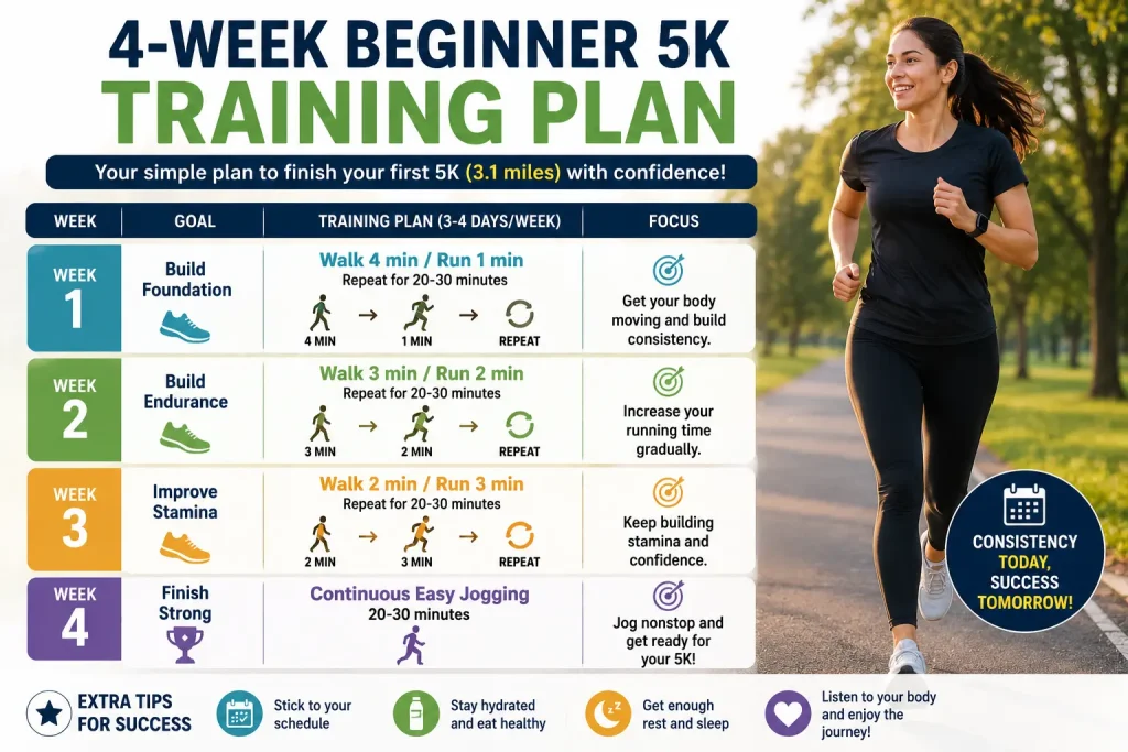 how far is 5k in miles