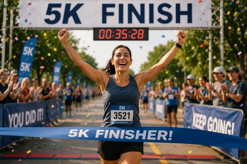 how far is 5k in miles