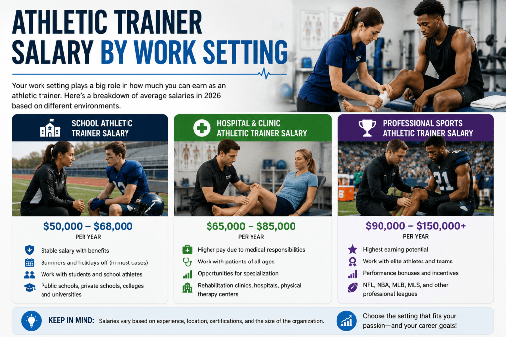 athletic trainer salary