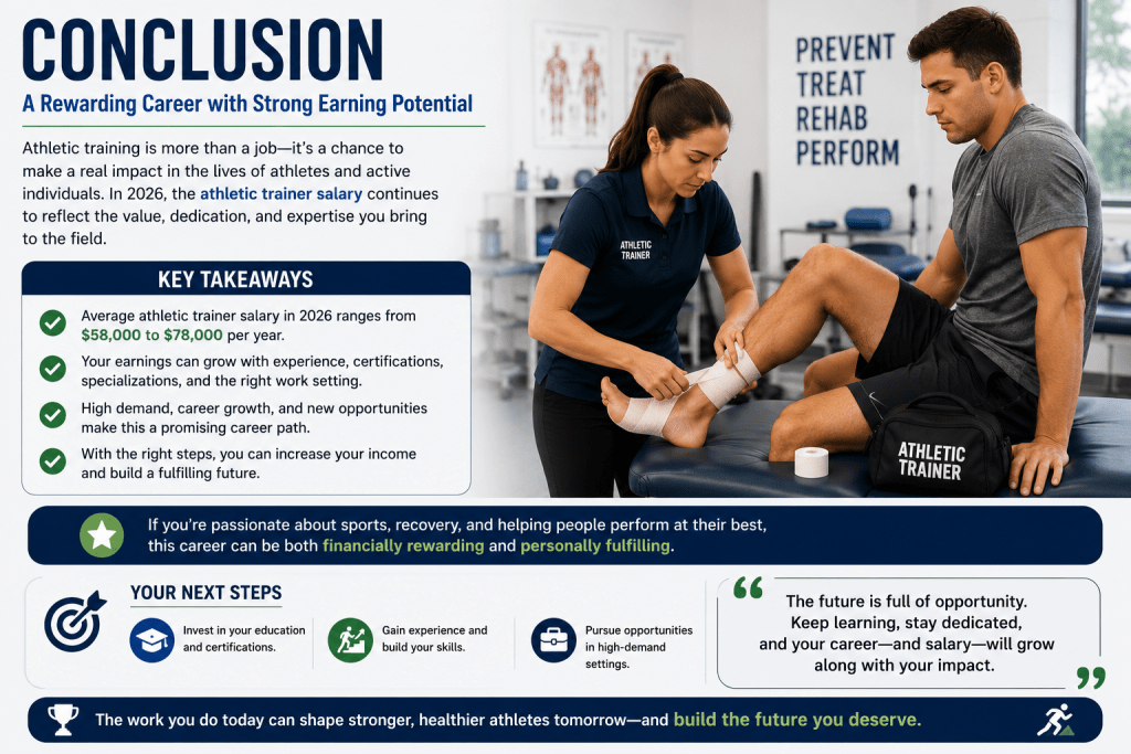 athletic trainer salary