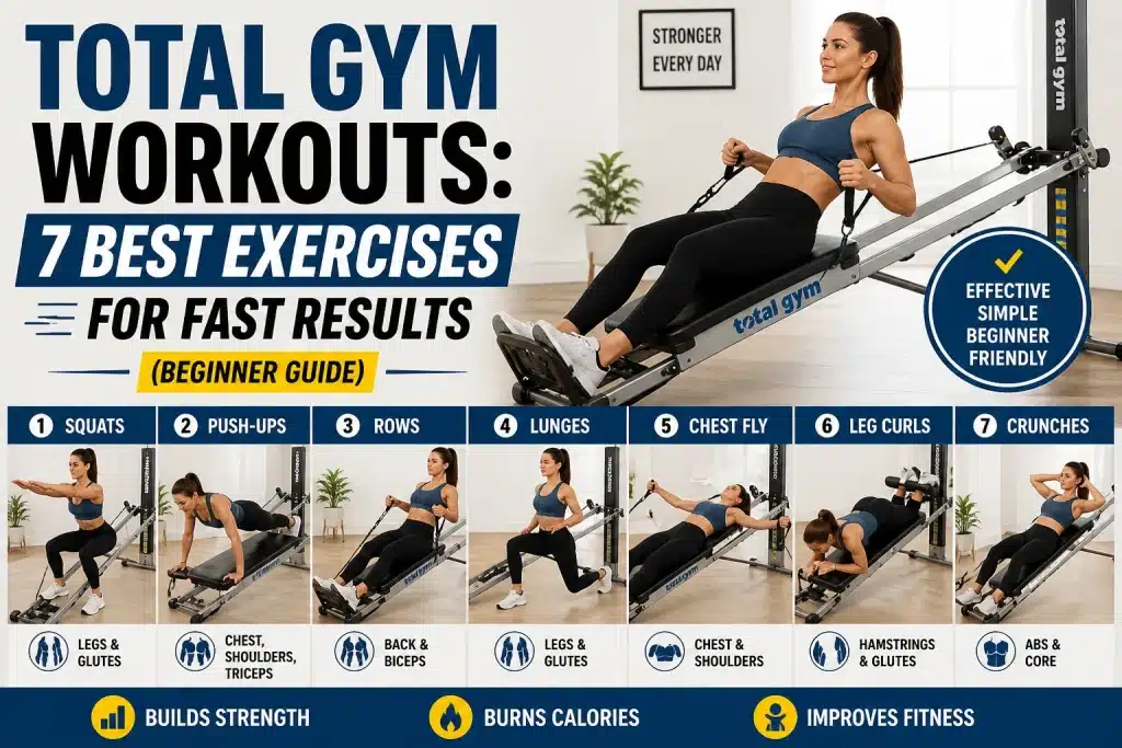 total gym workouts