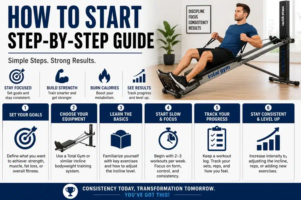 total gym workouts